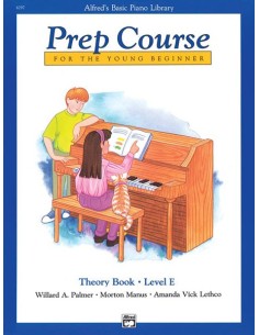 ALFRED-Basic Piano Prep Course: Theory Book E for Piano (Palmer/Manus/Lethco)