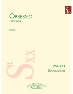 BLANCAFORT M.-Obsesion para Piano