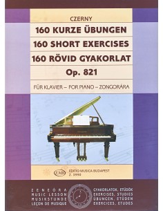 CZERNY C.-Op. 821 Ejercicios para Piano