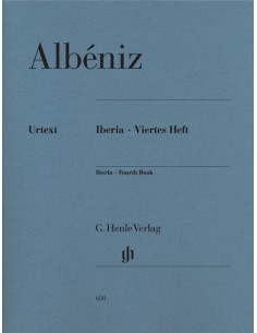 ALBENIZ I.-Suite Iberia Vol. 4: Malaga, Jerez y Eritaña para Piano (Urtext)
