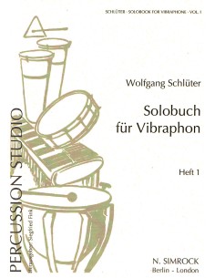 SCHLUETER W.-Solobook Vol.1 pour vibraphone