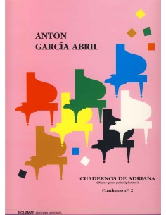 GARCIA ABRIL A.-Cuadernos de Adriana Vol.2: nº 17 a 30 para Piano