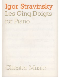STRAVINSKY I.-The Five Fingers for Piano