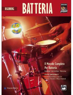 SWEENEY P.-Beginning Batteria (Methode) für Trommeln (Inc.CD)