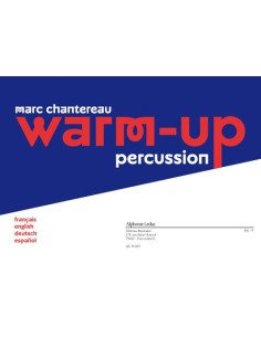 CHANTEREAU M.-Warm Up für Percussion