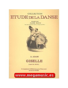 ADAM A.-Giselle (Pas de Deux) para Piano (Stirn)