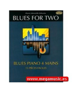 MINVIELLE SEBASTIA P.-Blues for Two para Piano a 4 manos (inc.CD)