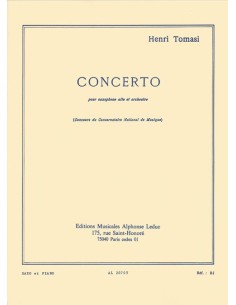 TOMASI H.-Concerto per sassofono e pianoforte