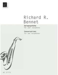 BENNETT R.R.-Conversations for 2 Saxophones