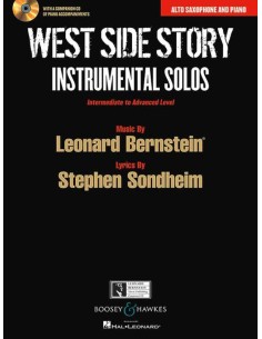 BERNSTEIN L.-West Side Story (Instrumental Solos) para Saxofon Alto y Piano (Inc.CD) (Parman/Boyd)