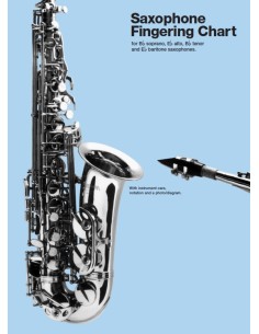 MURPHY Brenda-Saxophone Fingering Chart for Saxophone
