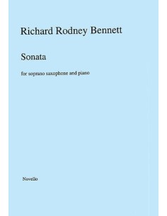 BENNETT R.R.-Sonata para Saxofon Sib y Piano