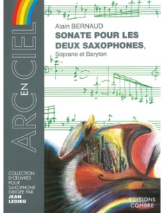 BERNAUD-Sonate per 2 sassofoni soprano e baritono