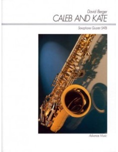 BERGER D.-Caleb e Kate per 4 sassofoni