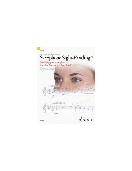 KEMBER J.-Sight Reading Vol.2 pour saxophone