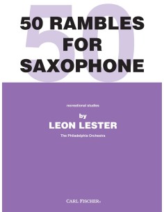 LESTER L.-Rambles (50) for Saxophone