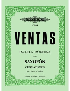 VENTAS A.-Cromatismos para Saxofon (Oboe)