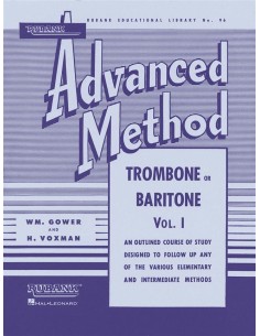 RUBANK-Méthode avancée pour trombone Vol.1 (Voxman/Gower)
