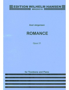 JORGENSEN A.-Romance Op.21 per trombone e pianoforte