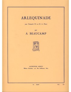 BEAUCAMP A.-Harlequinade per Tromba e Pianoforte