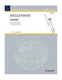 MEULEMANS A.-Sonetto per trombone e pianoforte