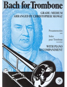BACH J.S.-Album: For Trombone para Trombon (BC) y Piano (Mowat)