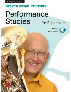 MEAD S.-Performance Studies for Euphonium (TC) (Audio Online)