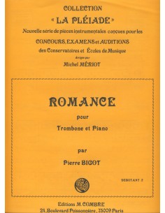 BIGOT P.-Romance per trombone e pianoforte