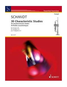 SCHMIDT M.-Characteristic Studies (30) para Trompeta