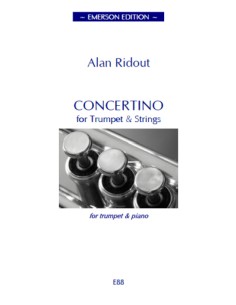 RIDOUT A.-Concertino per Tromba e Pianoforte