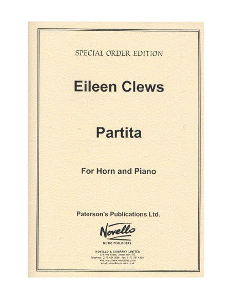 BUGNE E.-Partita per corno e pianoforte