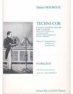 BOURGUE D.-Techni Cor Vol.5: Transposiciones para Trompa