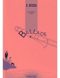 BOZZA E.-Ballade para Trombon Tenor y Piano