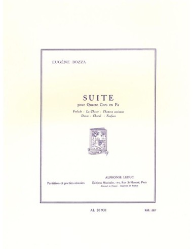 BOZZA E.-Suite per 4 corna