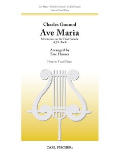 GOUNOD C.-Ave Maria per corno e pianoforte (Hauser)