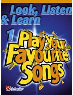 BOERSTOEL & KASTELEIN-Look, Listen and Learn Play Your Favourite Songs Vol.1 para Bombardino en Do