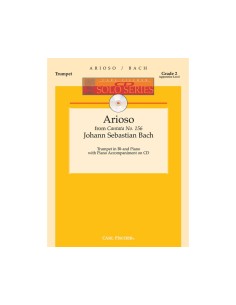 BACH J.S.-Arioso de la Cantata nº 156 para Trompeta y Piano (Inc.CD)