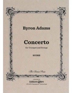 ADAMS B.-Concerto per Tromba e Pianoforte