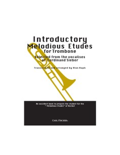 RAPH A.-Introductory Melodious Etudes para Trombon