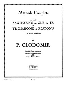 CLODOMIR P.-Methode Complete Vol.1 for Piston Trombone