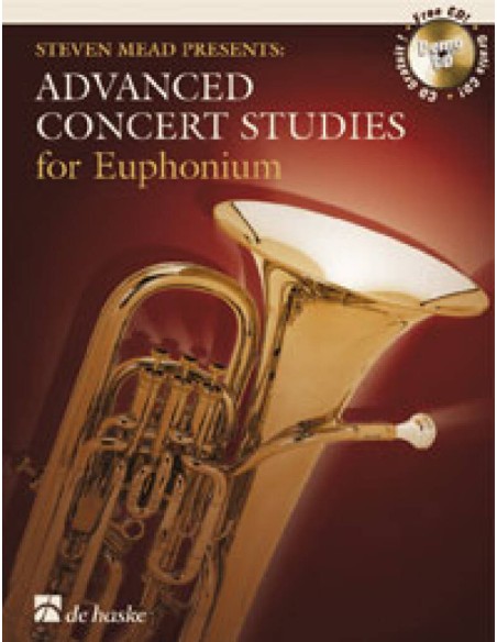 MEAD S.-Advanced Concert Studies for Euphonium (TC) (Inc.CD)