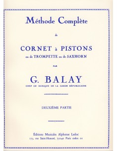 BALAY G.-Methode Complete Vol.2 para Trompeta (Corneta)