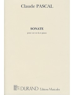 PASCAL C.-Sonate für Horn und Klavier