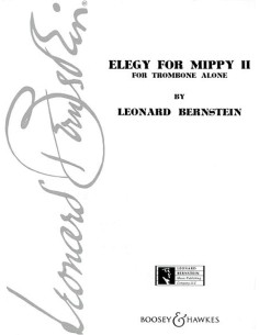 BERNSTEIN L.-Elegy for Mippy II para Trombon