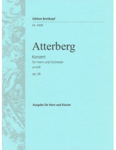 ATTERBERG K.-Concierto Op.28 para Trompa y Piano