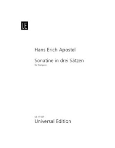 APOSTEL H.E.-Sonatina en 3 Movimientos Op.42a para Trompeta (Tarr)