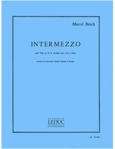 BITSCH M.-Intermezzo per tuba in do e pianoforte