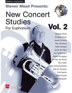 MEAD S.-New Concert Studies Vol.2 para Bombardino (BC) (Inc.CD)