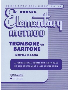 RUBANK-Elementary Method for Trombone or Baritone (Long)