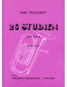 TEUCHERT E.-Estudios (26) para Tuba (Uetz)